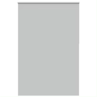 vidaXL Estor Enrollable Opaco gris claro 155x210 cm Tela Ancho 151,6cm - 1