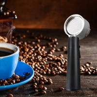 Café Portafilter sin fondo de  51mm Nuevo Filtro de acero inoxidable para máquina de café Accesorios de herramienta de espresso - details 12