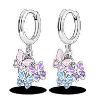 Pendientes de plata de ley 925 para mujer, Piercing de circonita cúbica brillante, joyería fina de compromiso, regalos - details 16