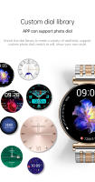 Reloj inteligente VL45 Pro, dispositivo con detección ECG, Bluetooth, llamada de emergencia SOS, fotografía remota, Pantalla AMOLED, novedad de 2024 - details 22
