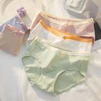 7Pcs/Set Sexy Low Waist Pure Cotton Panties Women Breathable Underwear Young Girls Briefs Seamless Ladies Panty Female Lingeries - details 0
