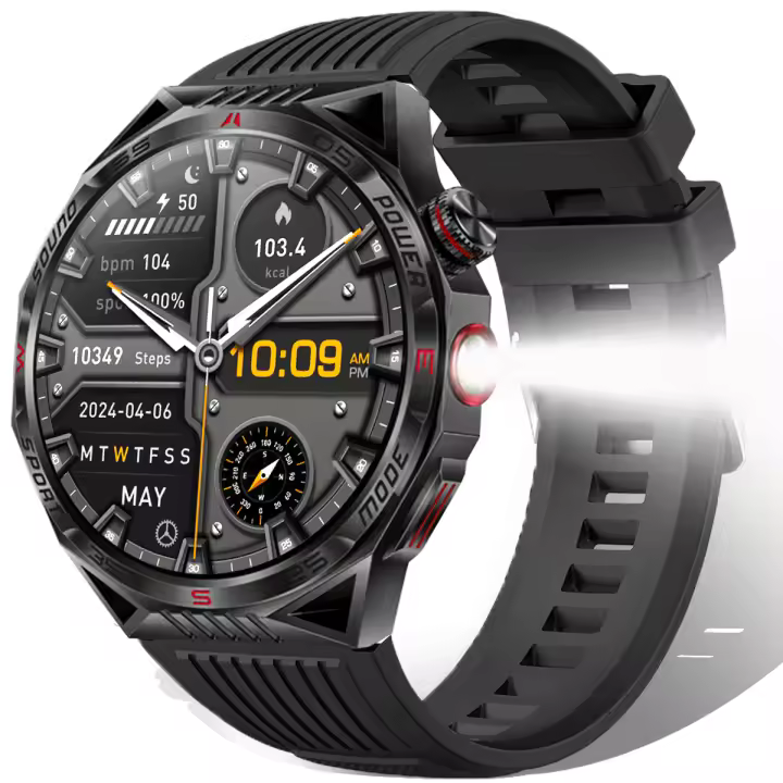 Reloj inteligente con luz LED y Bluetooth para hombre - 1