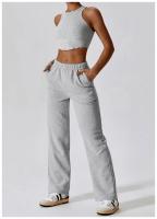 Top Deportivo de Yoga para Mujer Gimnasio Crop Tops Sin Costuras Uso en la Calle Cuello Redondo Manga Corta Secado Rápido Ideal para Primavera/Verano - details 16