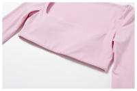 Conjunto de Yoga para Mujer de Manga Larga y Ajustado Traje Deportivo de Fitness de Cintura Alta Secado Rápido Top Largo + Leggings Material Exterior de Nylon Adecuado para Primavera/Verano - details 26