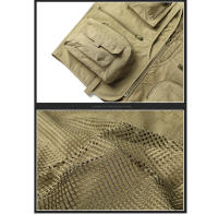 Chaleco Ligero de Verano para Hombres Malla de Pesca Transpirable Secado Rápido Ropa de Senderismo - details 11
