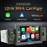 Radio para coche de 5 pulgadas 1 Din CarPlay Android reproductor multimedia para coche Bluetooth MirrorLink receptor FM para Volkswagen Nissan - details 8