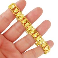 Pulsera de Corazón de Oro 24K Diseño de Joyería Fina para Hombres y Mujeres Regalo de Joyería - details 1