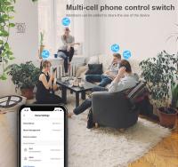 WiFi Smart Switch Interruptor Táctil Temporizador de Pared 220V Sin Cableado Neutro Graffiti Smart Life Panel de Interruptores de Control de Luz - details 22