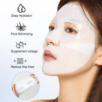 4 unids/caja de biocolágeno absorbible, mascarilla hidratante profunda Real, mascarilla de noche antienvejecimiento, reafirmante, nutritiva, iluminadora, cuidado de la piel - details 2
