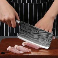 Juego de varillas para afilar tijeras y cuchillos de cocina, herramienta de cocina con patrón láser de Damasco, utilidad de acero inoxidable, cuchillo de Chef afilado para cortar - details 4