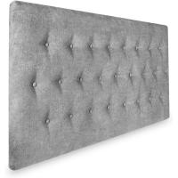 Cabeceros de Cama tapizados con Tejido Antimanchas, Estructura Madera Acolchado- Cabezal Dormitorio y Matrimonio Moderno Mod. Paris Todas Las Medidas y Colores (Rosa, 135 * 70) - details 43
