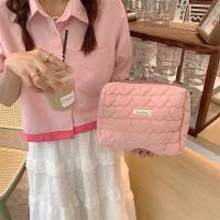 Bolso de Cosméticos de Algodón Bordado Diseño de Flor Lindo Bolso Portátil para Chicas - details 2