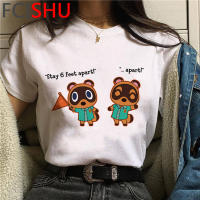 Camiseta Harajuku de Animal Crossing New Horizons Kawaii con Diseño de Dibujos Animados Divertido y Ligero para el Verano Top de Moda Casual - details 7