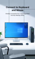 Baseus-Adaptador USB 5,3, Adaptador con Bluetooth, Dongle para PC, portátil, altavoz, receptor inalámbrico de Audio - details 4