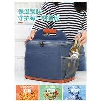 Bolsa térmica aislada, bolsa de almuerzo para cerveza, almacenamiento de alimentos y bebidas, bolsas de Camping para Picnic a prueba de fugas, caja refrigeradora portátil para playa al aire libre - details 10