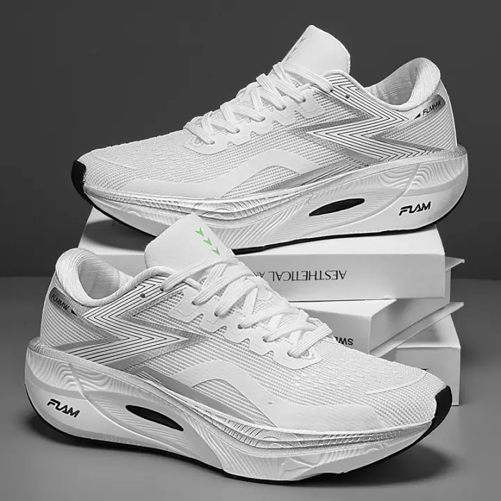 Zapatillas de competición para maratón con placa completa de carbono - Amortiguación profesional para PB (35-45) - 1