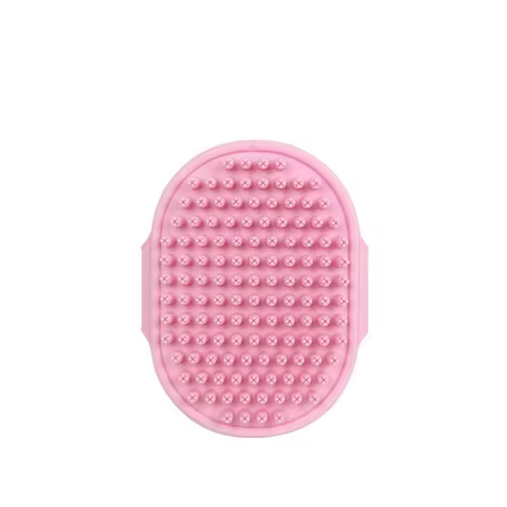 Cepillo para el cabello para la ducha, cepillo para el cabello para la ducha, cepillo para gatos, cepillo para el cuidado de mascotas, cepillo limpiador de pelo flotante para mascotas, peine de goma para masaje para perros y gatos, herramientas para e - 1