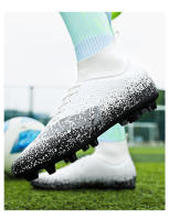 Zapatos de entrenamiento de césped transpirables de caña alta para fútbol sala y exterior - details 18