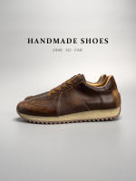 Zapatillas Deportivas de Cuero de Vaca de Alta Gama Calzado Casual para Hombres - details 14