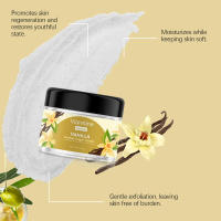 Viaree Vanilla Body Scrub hidrata profundamente, suaviza y suaviza toda la piel del cuerpo. - details 5