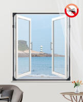 Mosquitera magnética de tul para ventanas, cortina de malla, extraíble, lavable, antimoscas, personalizada, bricolaje, Verano - details 0