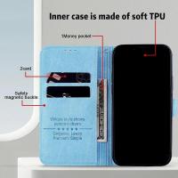 Funda tipo cartera de cuero de color sólido antiarañazos para Google Pixel 9 - details 0