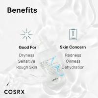 Ampolla hidratante hialurónica triple COSRX Hydrium, 40 ml / 1,35 fl.oz |   Suero viscoso de ácido hialurónico |   Cuidado de la piel coreano, sin pruebas con animales, sin parabenos - details 4