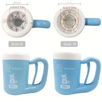 Prensatelas portátil para perros, taza de limpieza para patas de gato, suministros de limpieza para mascotas, baño de pies efectivo - details 7