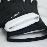 Walfos-guantes largos de silicona para cocina, manoplas resistentes al calor para asar al horno, microondas, 1 unidad - details 6