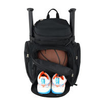 Large Basketball Backpack with Shoe Compartment and Ball Holder for daughter son, Water Resistant Soccer Bag fits Gym - details 5