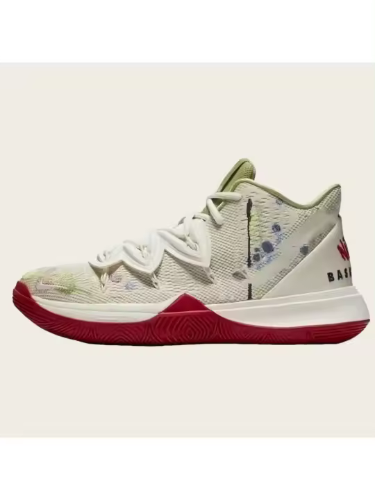 Zapatillas de Baloncesto Blancas y Transpirables Zapatillas de Caminar Planas para Hombres y Mujeres Zapatillas Deportivas de Cuero Sintético - 1