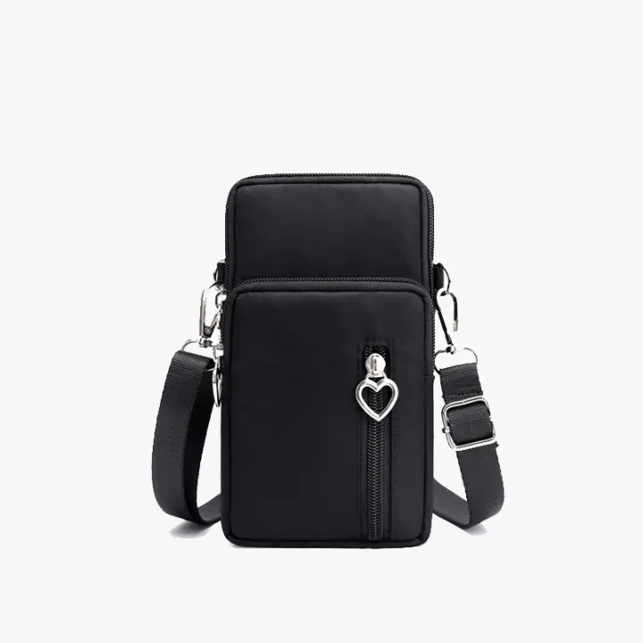 Pequeñas bolsas de bandolera para mujeres multifunción impermeable nylon hombro bolsa ll teléfono deportes mensajero bolsa bolsas - 1