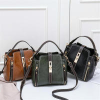 Cuero PU de alta calidad para mujer, bolso bandolera de un solo hombro con asa superior, estilo vintage sae - details 10