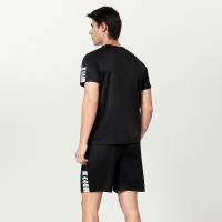 Conjunto Deportivo de Verano de Secado Rápido Cuello Redondo, Material de Poliéster, Ligero y Transpirable para Entrenamiento en Gimnasio - details 3