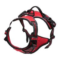 Chaleco Arnés para Perros Grandes Transpirable, Antirrones con Correa Premium, Ajustable para Paseos, Correr y Viajes en Coche Tallas S-XL - details 10