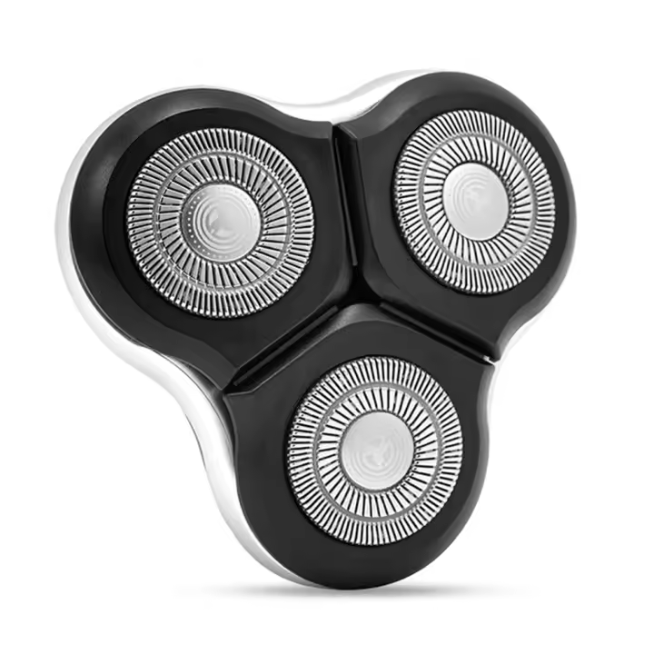 Cabezas de Afeitadora Eléctrica de Acero Inoxidable Impermeable Cuchillas de Barba Sustitutas para Más de 3 Razor de Belleza - 1