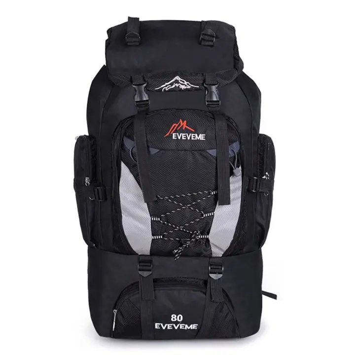Bolsa de equipaje de viaje para hombre, mochila grande de 80L para exteriores, senderismo, Camping, montañismo, escalada - 1
