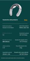 Masajeador de cuello uterino eléctrico, regalo, masajeador Cervical multifuncional, calentador de pulso, Protector de cuello - details 0