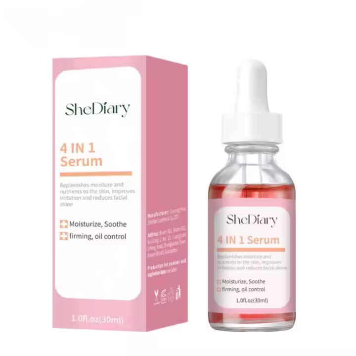 Suero Facial Hidratante 30ml Antioedad, Anti-manchas, Reductora de Arrugas Belleza Orgánica - 1