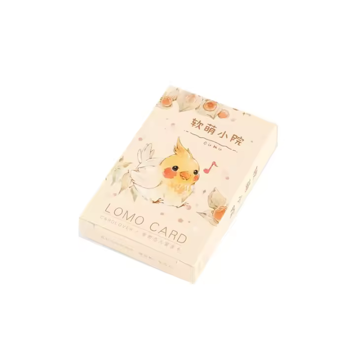 Tarjeta de Saludo de Dibujos Animados de Ganso y Pájaro de Nbyinto Set de 28 Hojas Mini Tarjeta Postal para Cumpleaños Regalo de Negocios - 1