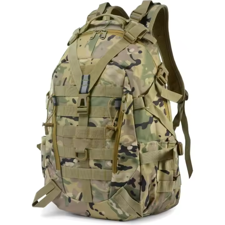 Mochila Tactica Militar – 35L Mochila Militar Antirrobo para Hombre Mujer Impermeable Mochila de Viaje Trekking Senderismo Trabajo Deporte o Aire Libre - 1