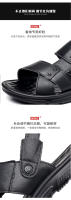 Zapatillas de Playa de Cuero Genuino para Hombres Comodidad de Verano con Estilo - details 10