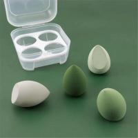 Juego de 4 esponjas Blender Beauty Egg Cosmetic Puff Foundation y accesorios de maquillaje en polvo para mujeres - details 11