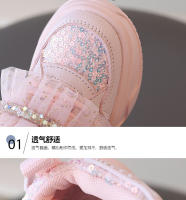 Nuevos medianos y pequeños niños y niñas zapatos deportivos con suelas suaves y antideslizantes - details 3