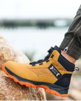 Zapatos Universales de Seguridad para Hombres Cabeza de Acero, A Prueba de Golpes, Antideslizantes, Hebilla Giratoria, Resistentes al Desgaste - details 26