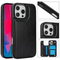 Para iPhone 16 15 14 Plus 13 12 Mini 11 Pro Max Funda de cuero PU Soporte para tarjetas, doble cierre magnético y Shockpro duradero - details 7