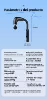 Masajeador Eléctrico de Relajación Muscular Silencioso Gancho Curvo en Forma de U Pistola de Fascia - details 0