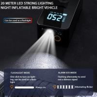 Inflador de Neumáticos Eléctrico Portátil Función de Batería para Motocicleta, Bicicleta, Pelota - details 4
