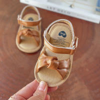 Sandalias De Verano Para Bebés Niñas Y Niños Con Lazo De Flor Y Suela Antideslizante Cómodas Y Transpirables Para Playa Y Exterior - details 7