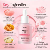 Sérum Facial Coreano Niacinamida Ilumina la Piel, Rejuvenece, Hidrata, Blanquea, Desvanece Manchas y Líneas Finas Herramienta de Cuidado de la Piel de Belleza - details 22